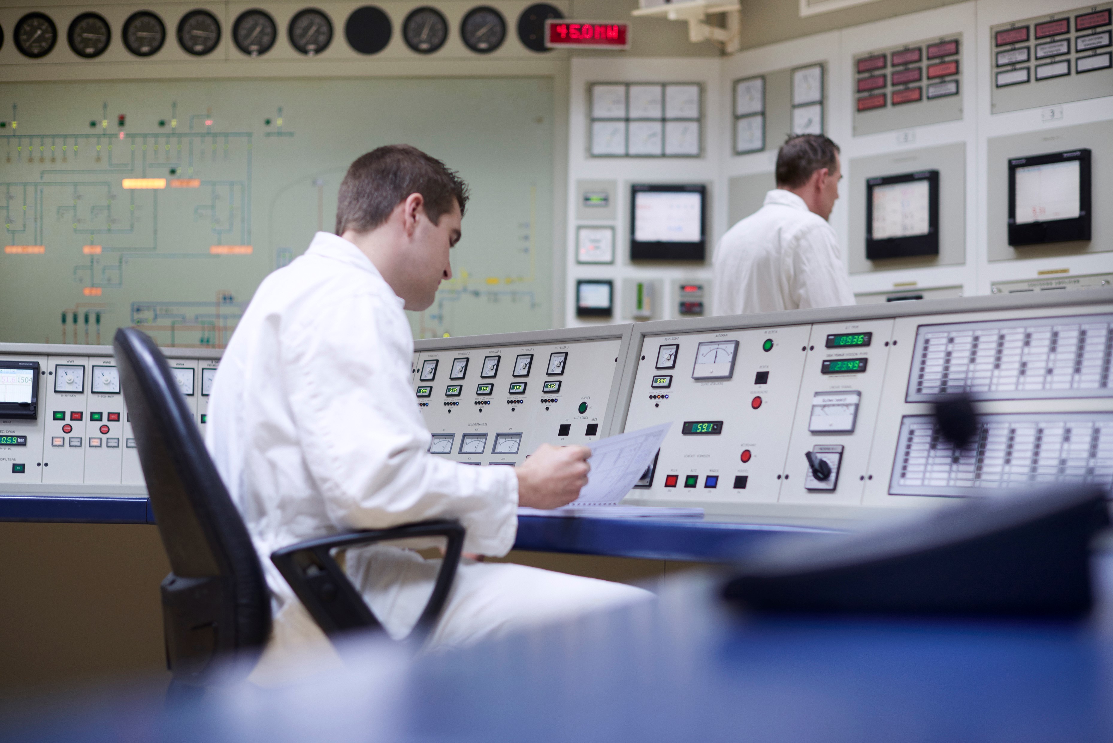 Control room High Flux Reactor