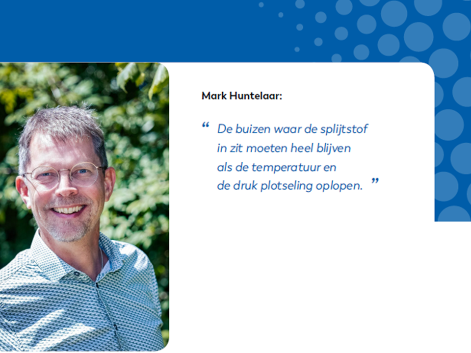 Mark Huntelaar- NRG start onderzoek naar ongevalsbestendige splijtstof
